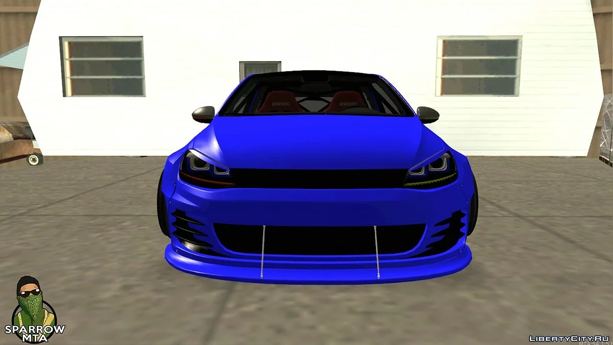 Volkswagen golf r pandem / GTA San Andreas