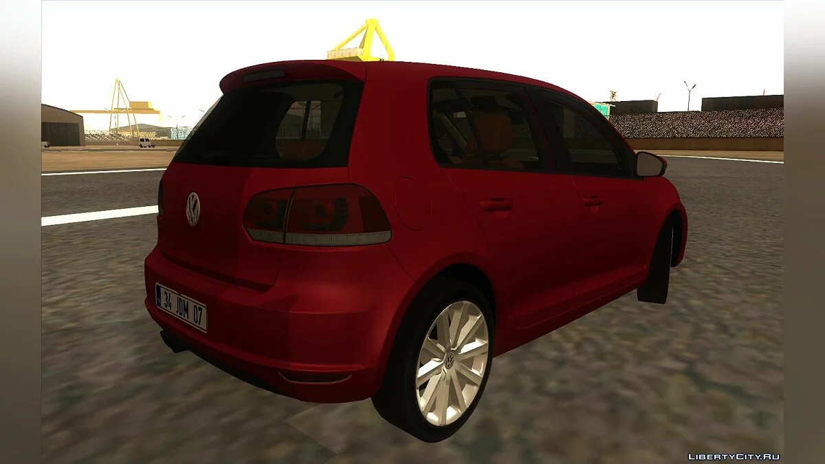 2010 Volkswagen Golf Mk6 / GTA San Andreas