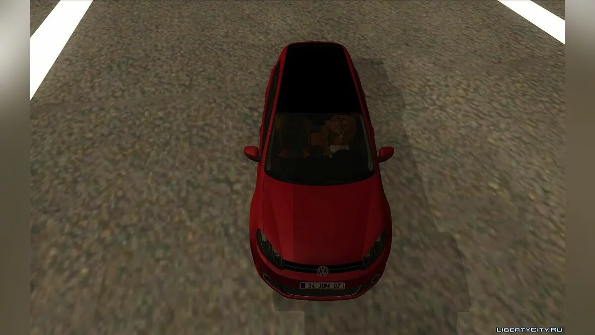 2010 Volkswagen Golf Mk6 / GTA San Andreas