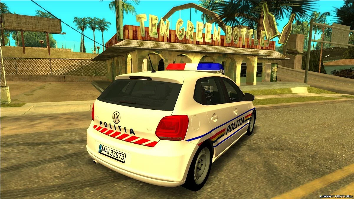 2012 VW Polo - Румынская полиция / GTA San Andreas