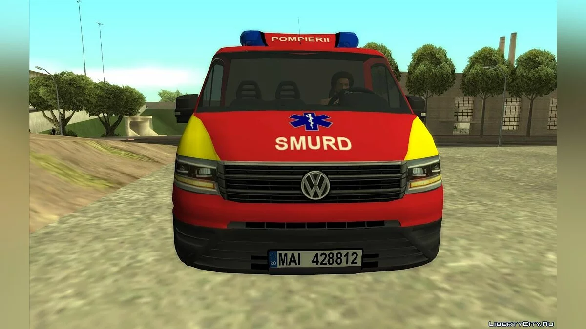 2018 Volkswagen Crafter - Autospeciala SMURD / GTA San Andreas