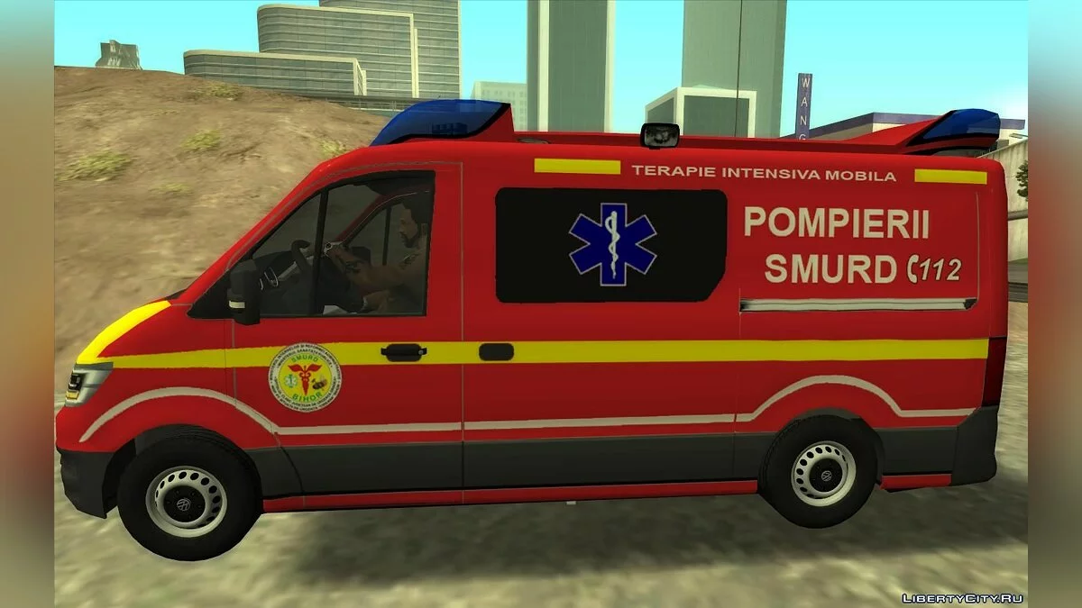 2018 Volkswagen Crafter - Autospeciala SMURD / GTA San Andreas