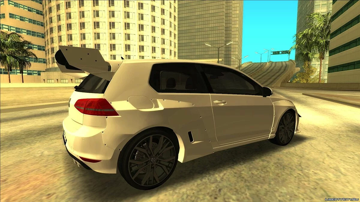 Volkswagen Golf R (с тюнингом) / GTA San Andreas
