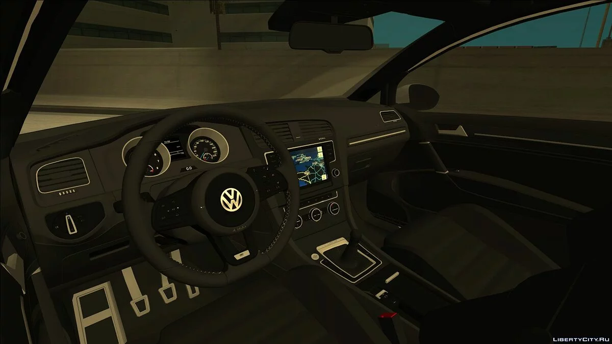 Volkswagen Golf R (с тюнингом) / GTA San Andreas