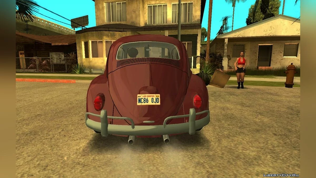 1963 Volkswagen Beetle Deluxe 1300  / GTA San Andreas