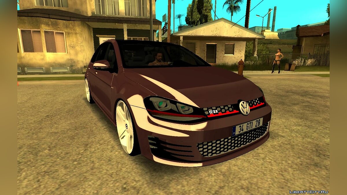 Скачать Volkswagen Golf GTI MK7 для GTA San Andreas