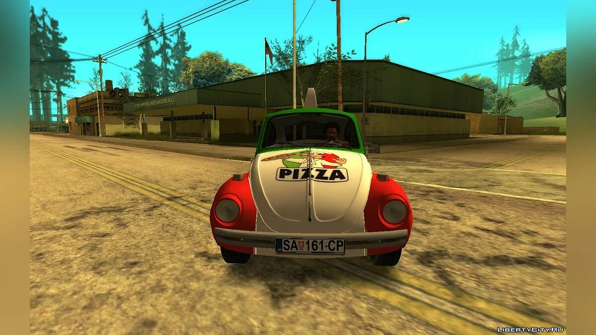 Volkswagen Beetle Pizza / GTA San Andreas