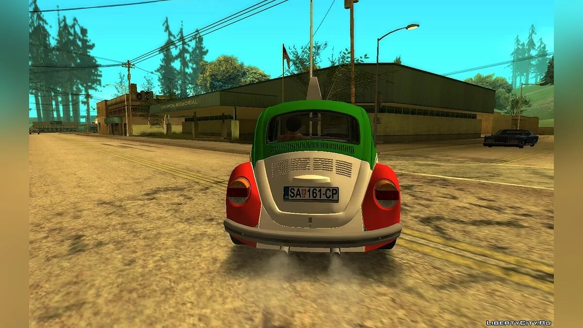 Volkswagen Beetle Pizza / GTA San Andreas