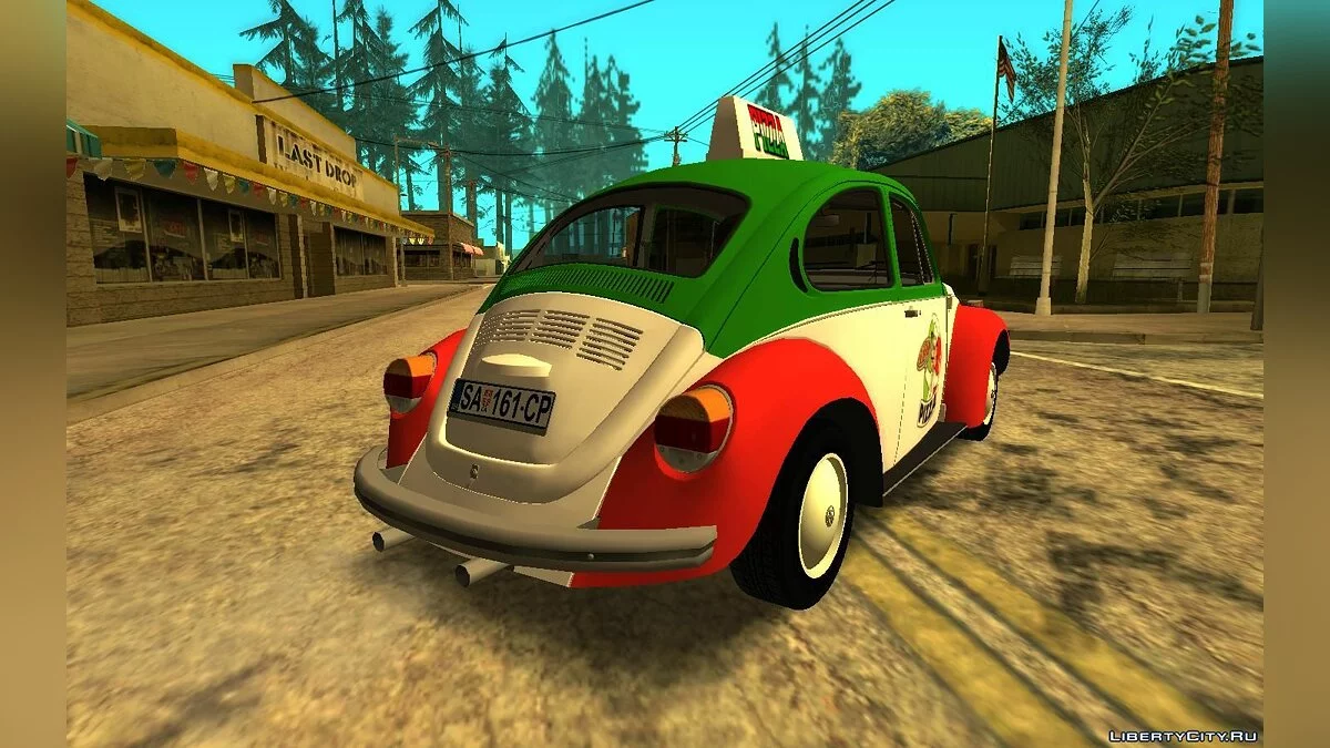 Volkswagen Beetle Pizza / GTA San Andreas