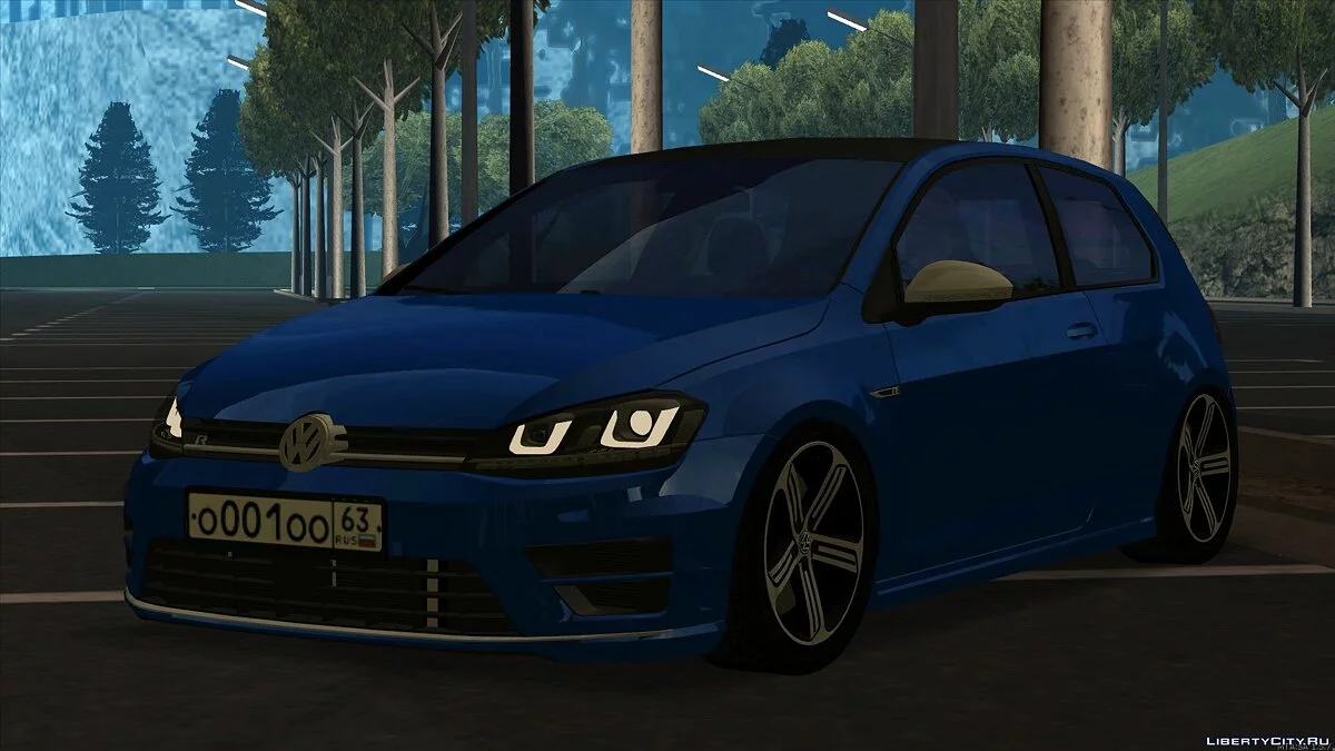 Volkswagen Golf R [CCD Model] / GTA San Andreas