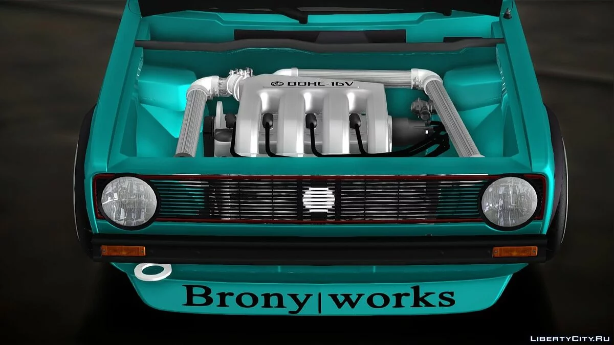 VW mk1 гоночная машина Brony_works / GTA San Andreas
