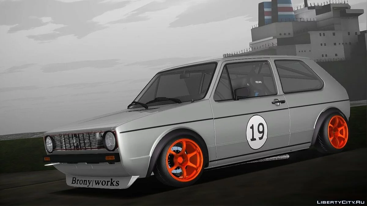 VW mk1 гоночная машина Brony_works / GTA San Andreas