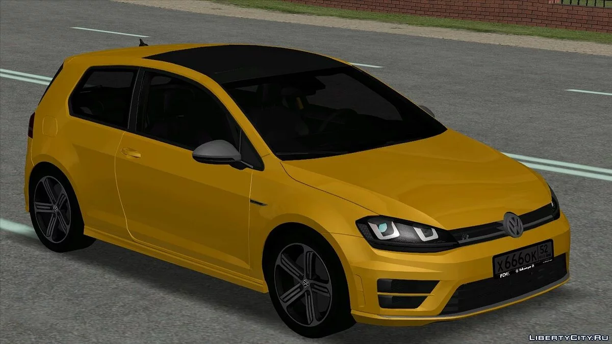 Volkswagen Golf R / GTA San Andreas