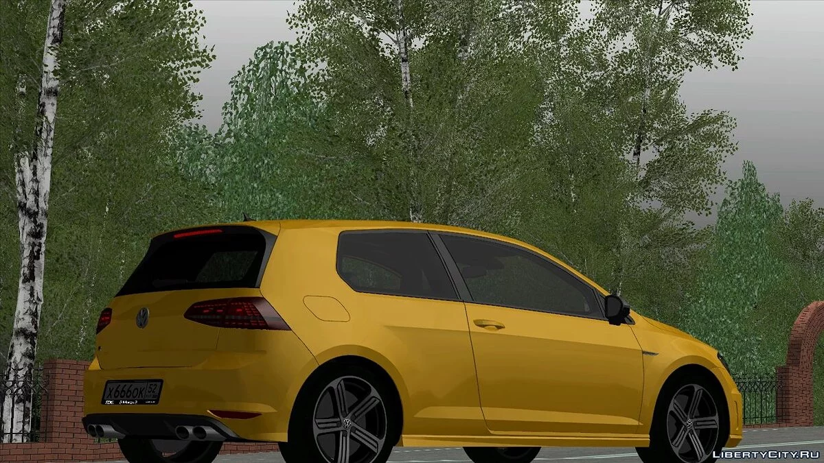 Volkswagen Golf R / GTA San Andreas