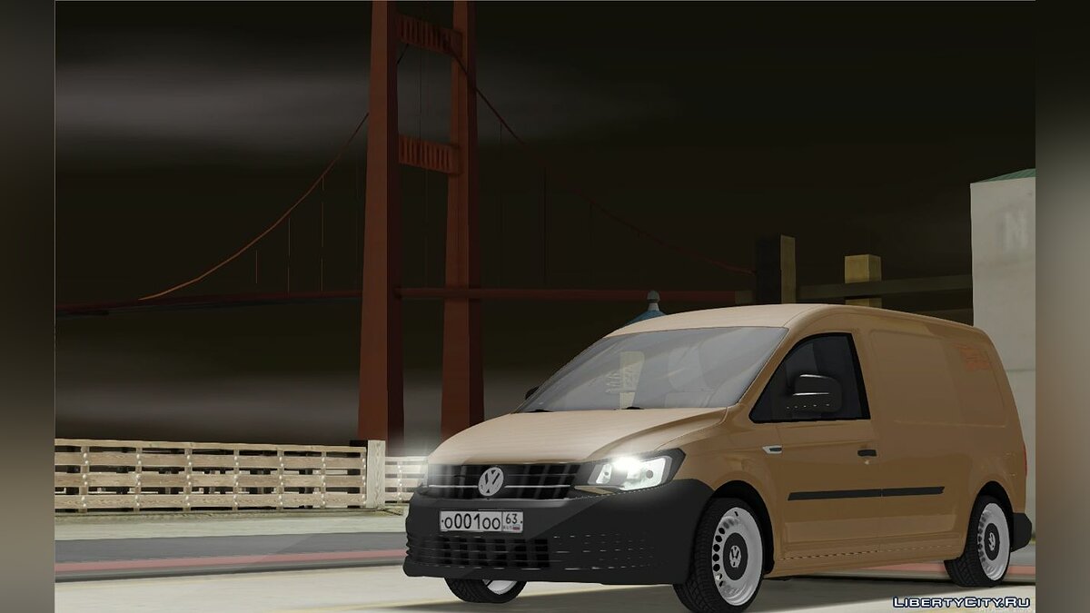 Скачать Volkswagen Caddy 2016 для GTA San Andreas