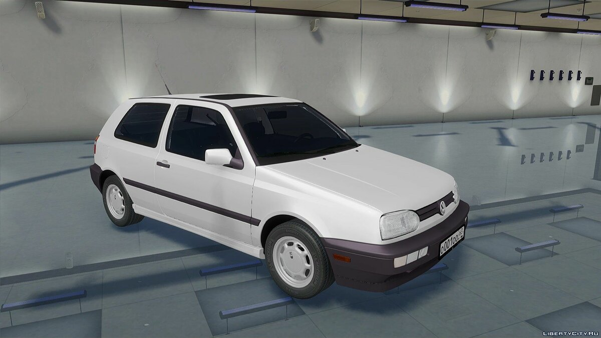 Скачать Volkswagen Golf Mk3 1.6 US-Spec для GTA San Andreas