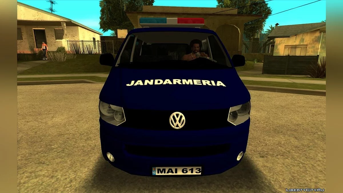 Volkswagen Transporter Jandarmeria Romana / GTA San Andreas