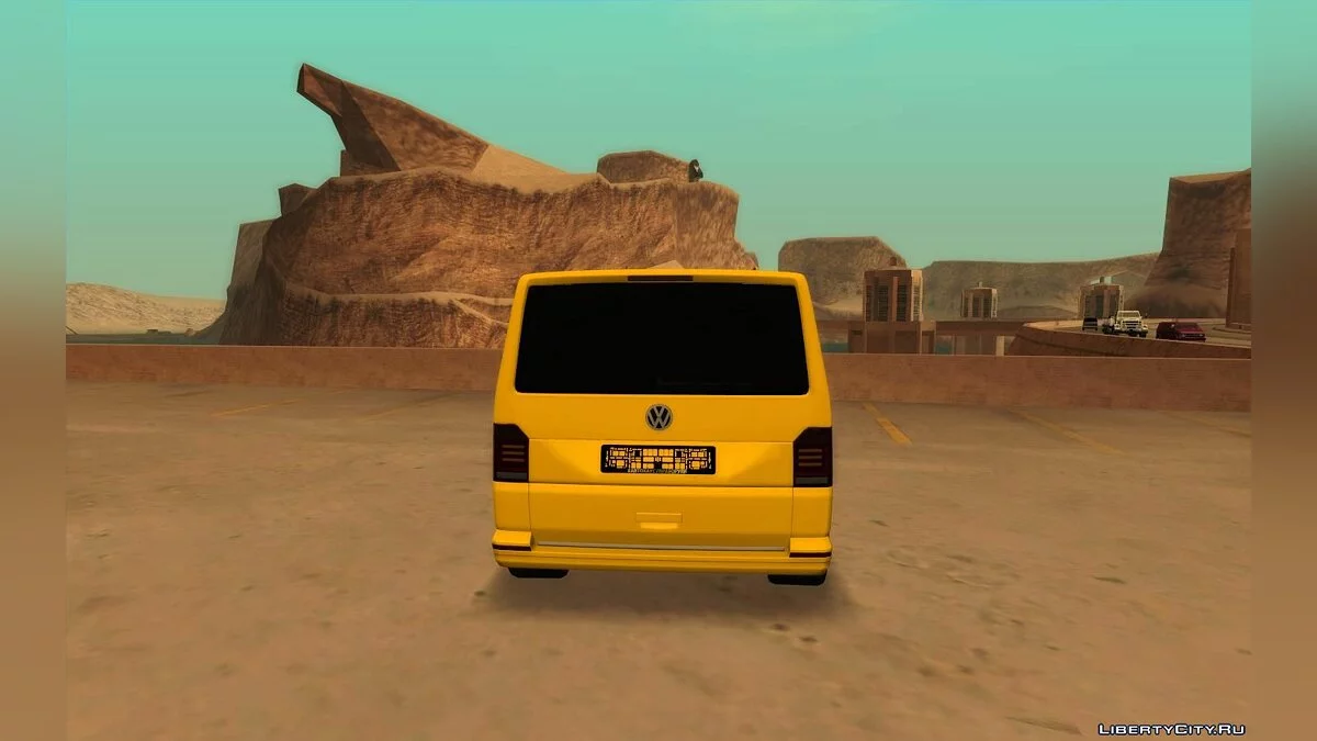 DHL Volkswagen T6 Transporter / GTA San Andreas