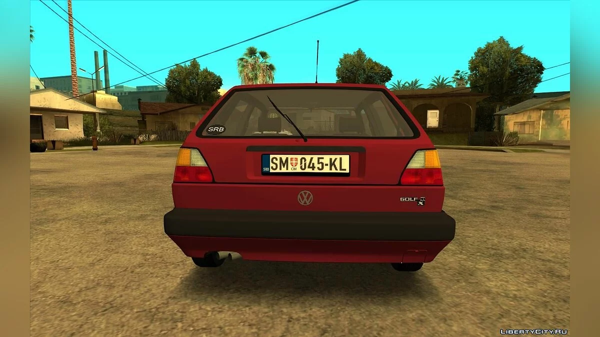 1990 Volkswagen Golf Mk2  / GTA San Andreas