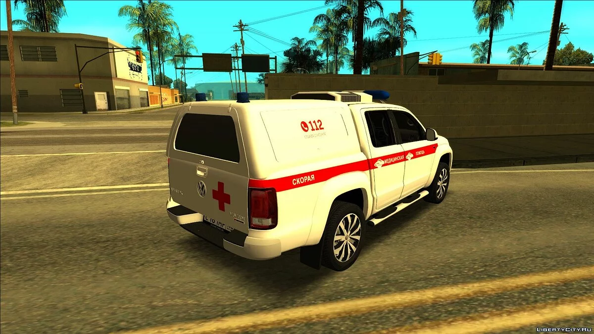 Volkswagen Amarok V6 - СМП / GTA San Andreas