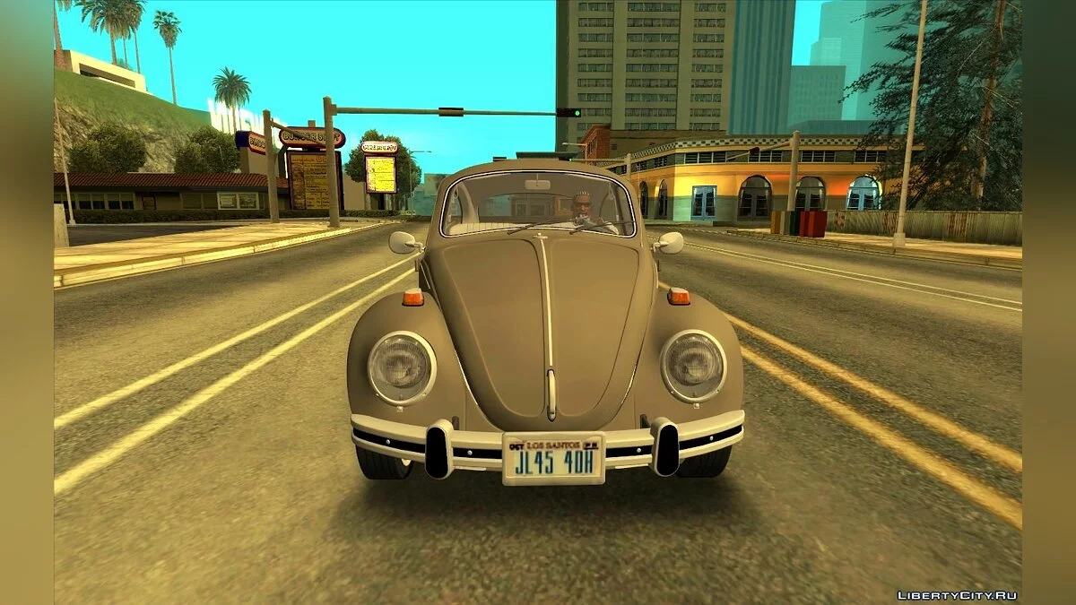 Volkswagen Beetle (Fuscao) 1500 1971 - Brazilian Version / GTA San Andreas