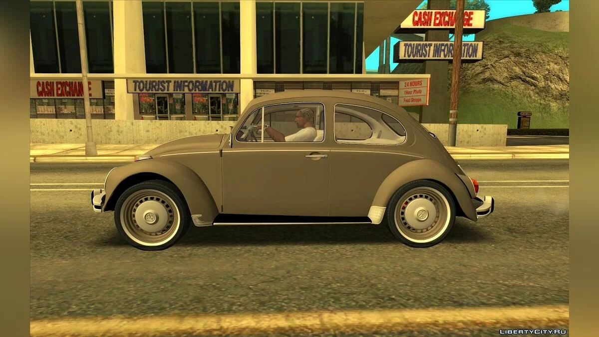 Volkswagen Beetle (Fuscao) 1500 1971 - Brazilian Version / GTA San Andreas