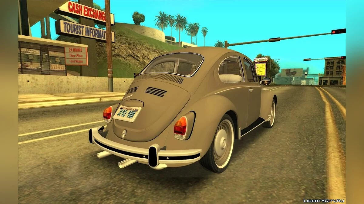 Volkswagen Beetle (Fuscao) 1500 1971 - Brazilian Version / GTA San Andreas