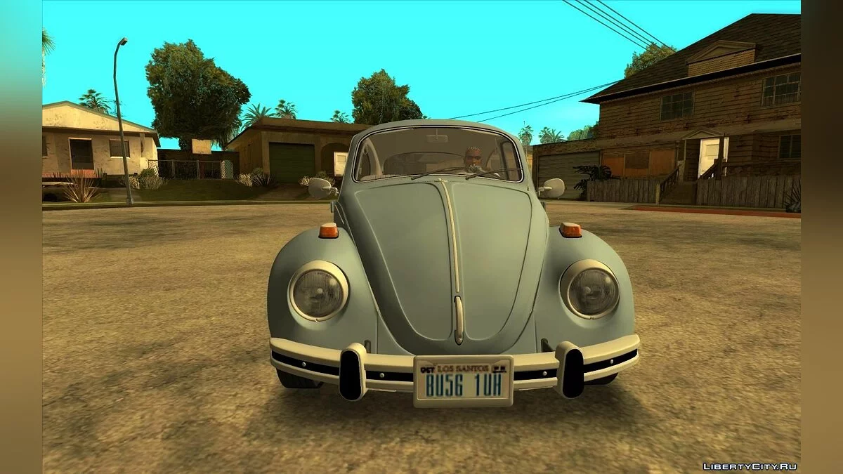 Volkswagen Beetle (Fuscao) 1500 1974 - Brazilian Version / GTA San Andreas