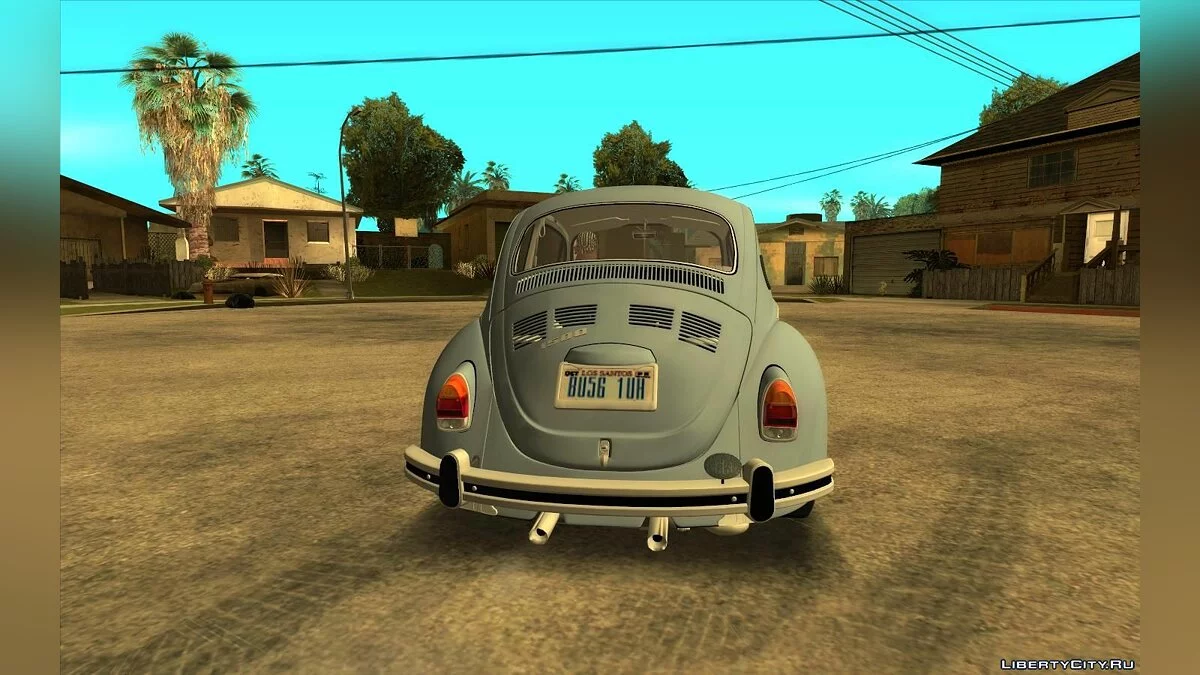 Volkswagen Beetle (Fuscao) 1500 1974 - Brazilian Version / GTA San Andreas