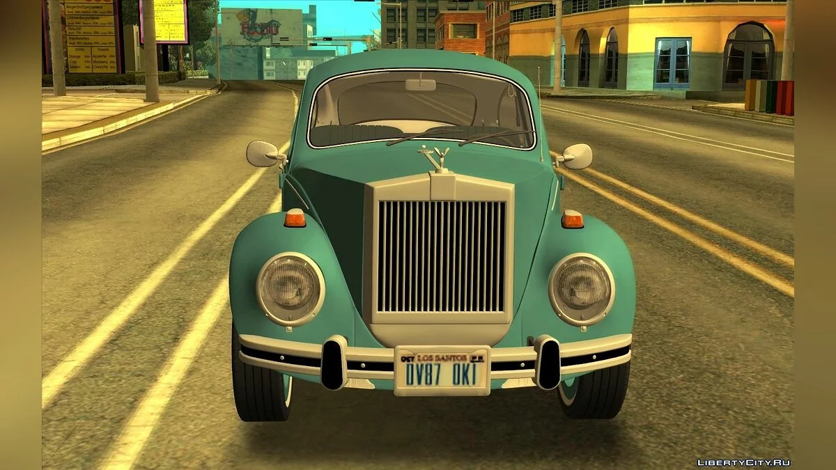 Volkswagen Beetle "Mini Rolls Royce" 1971 - Brazilian Version / GTA San Andreas