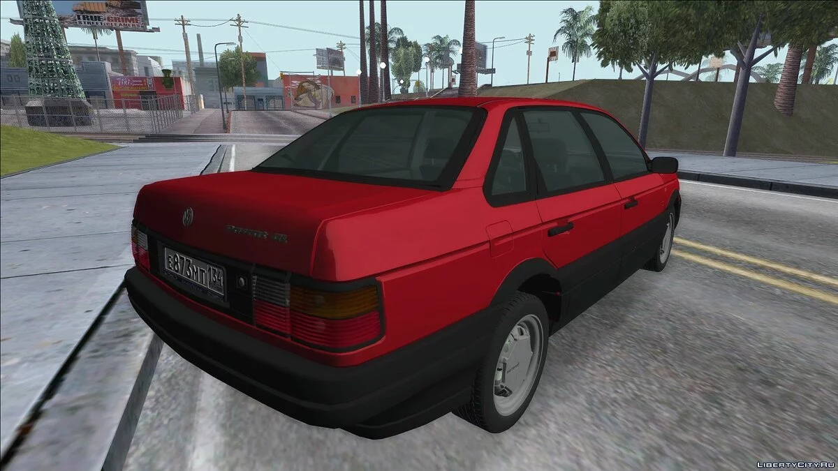 Volkswagen Passat B3 — русские номера + IVF / GTA San Andreas