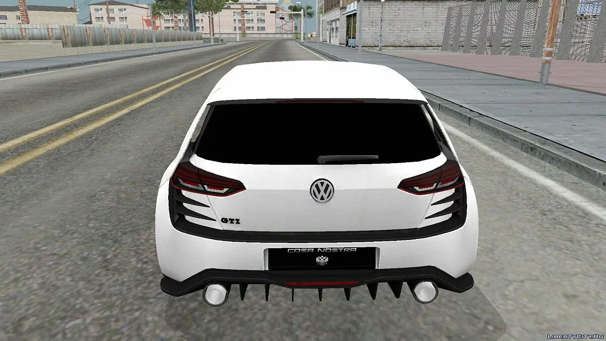 Volkswagen Golf 7 GTI V6 Biturbo Tuning / GTA San Andreas