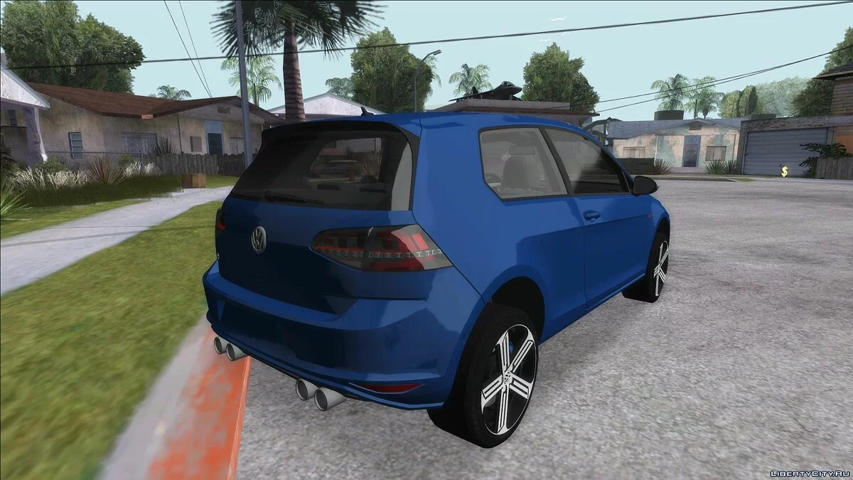 Volkswagen Golf 7R 2015 Beta V1.00 / GTA San Andreas