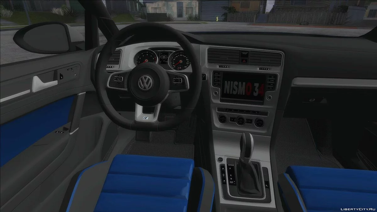 Volkswagen Golf 7R 2015 Beta V1.00 / GTA San Andreas