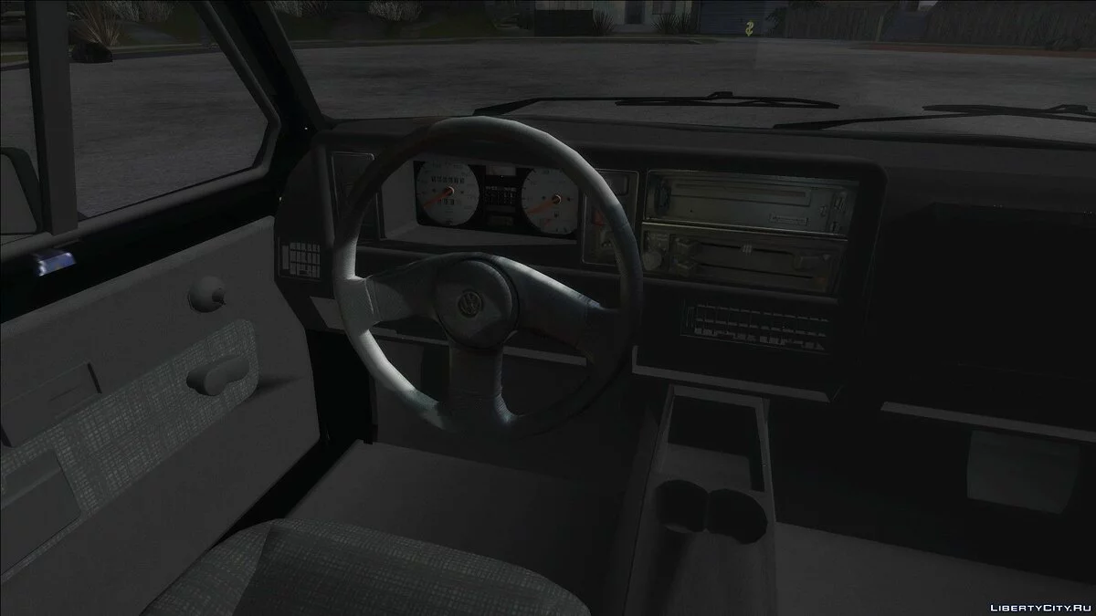 Volkswagen Golf Black South African Police / GTA San Andreas