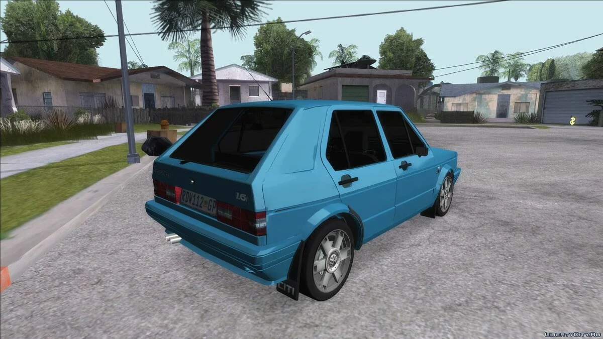 Volkswagen Golf VeloCiti 2008 Updated / GTA San Andreas