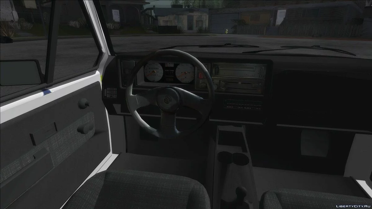 Volkswagen Golf White South African Police / GTA San Andreas
