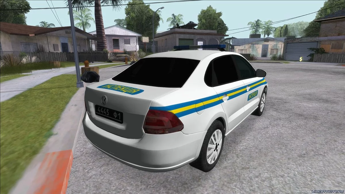 Volkswagen Polo Военная автоинспекция Украины / GTA San Andreas