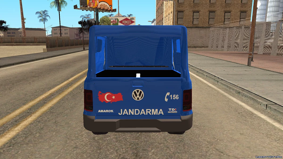 Volkswagen Amarok Turkish Gendarmerie Vehicle / GTA San Andreas