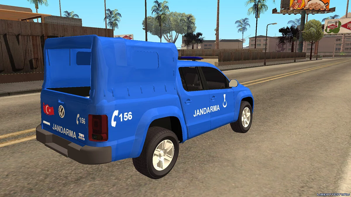 Volkswagen Amarok Turkish Gendarmerie Vehicle / GTA San Andreas