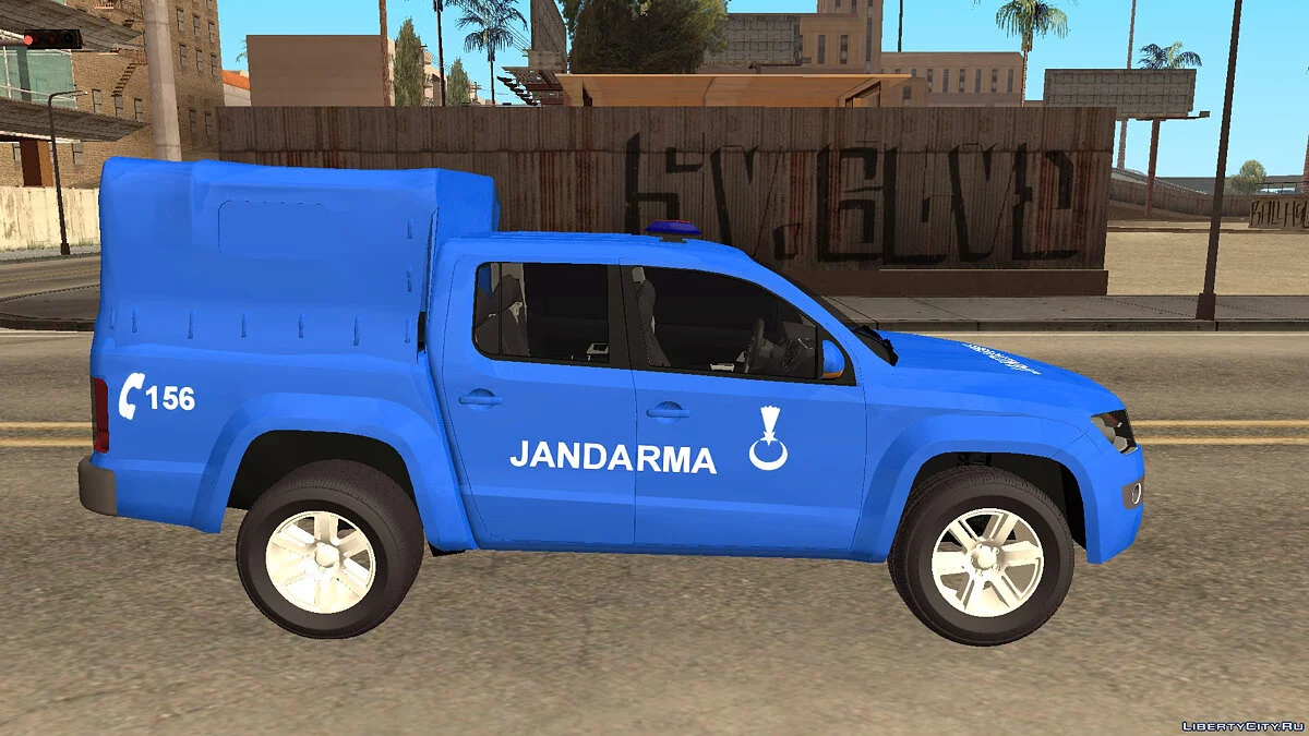 Volkswagen Amarok Turkish Gendarmerie Vehicle / GTA San Andreas