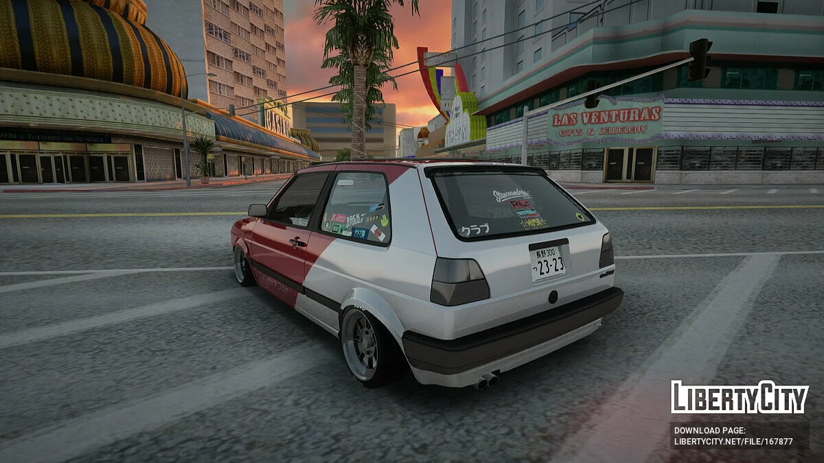 Volkswagen GOLF MK2 Japan / GTA San Andreas