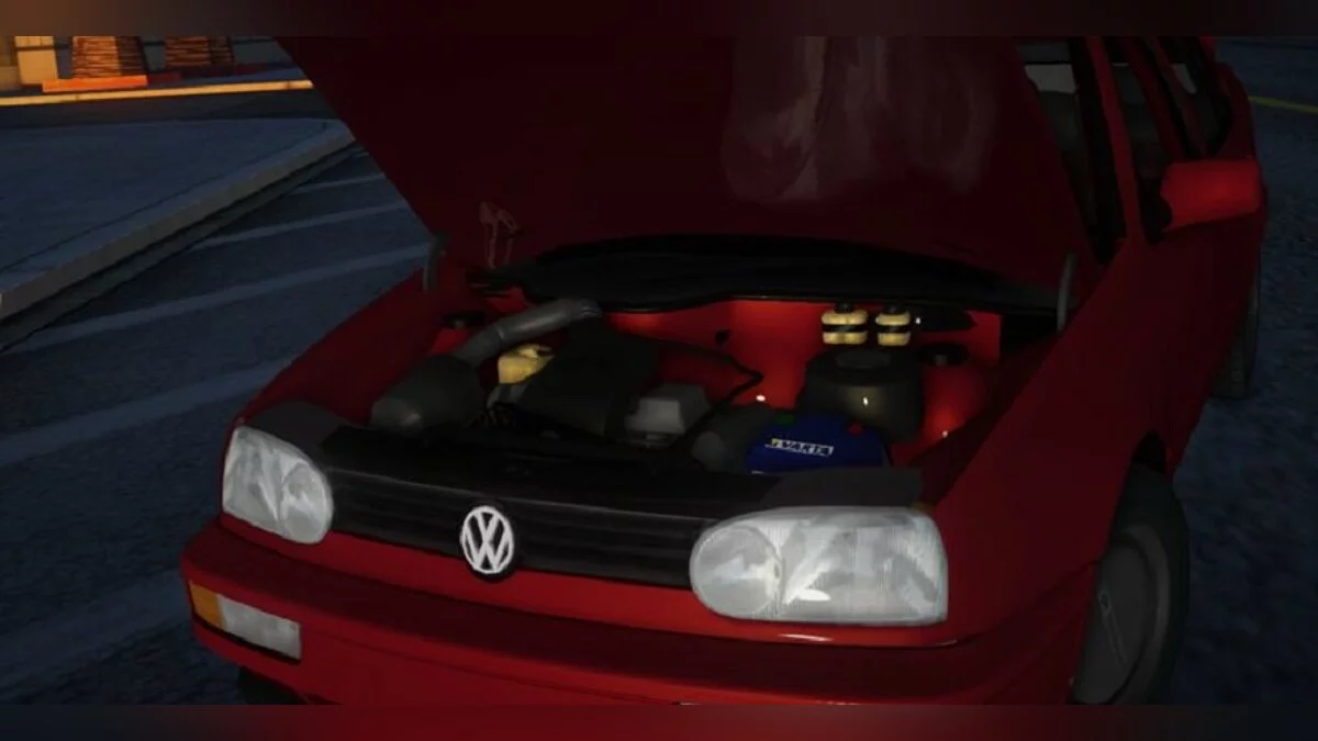 Volkswagen Vento [Golf Mk3 front] / GTA San Andreas