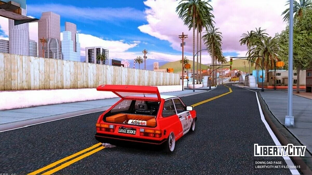 Volkswagen Gol Quadrado / GTA San Andreas