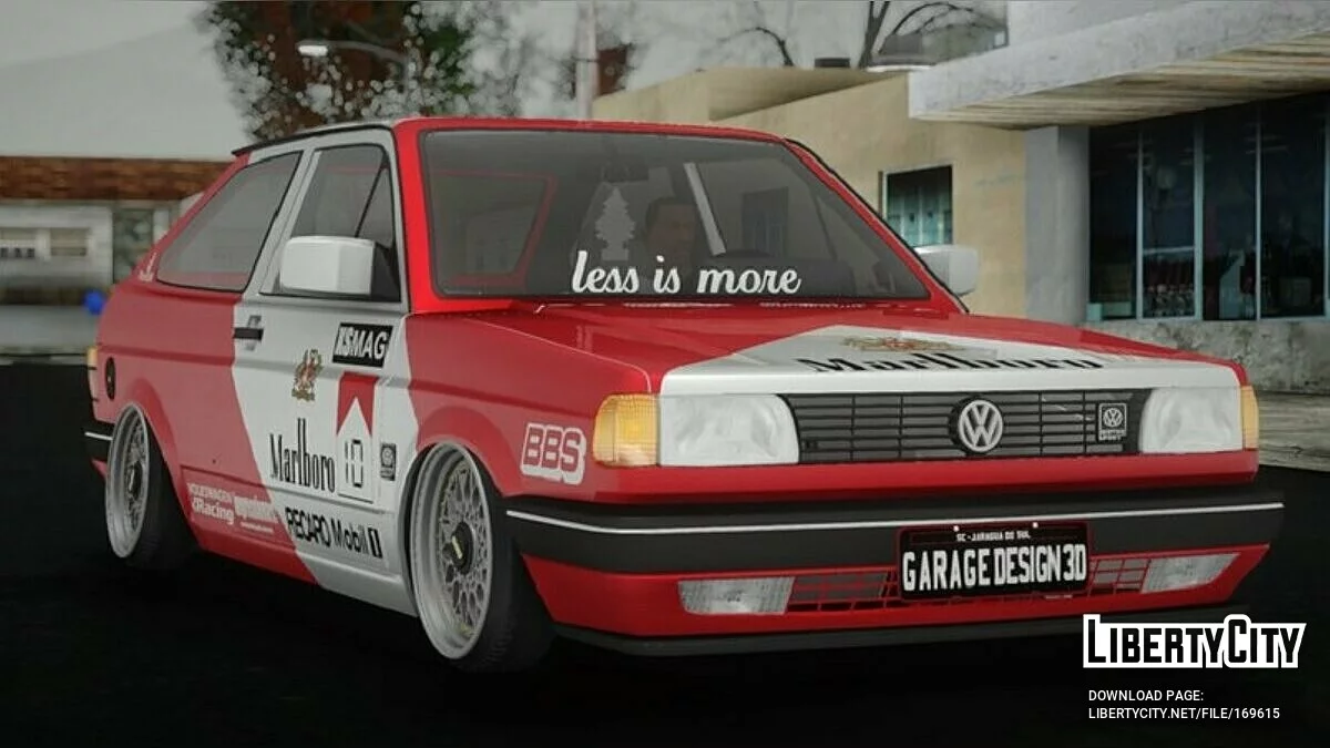 Volkswagen Gol Quadrado / GTA San Andreas