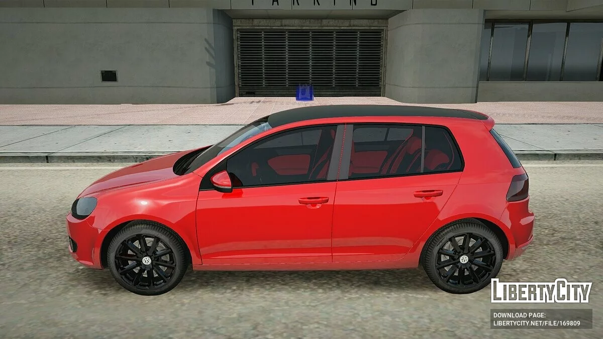 Volkswagen Golf VI 2 0 TSI / GTA San Andreas