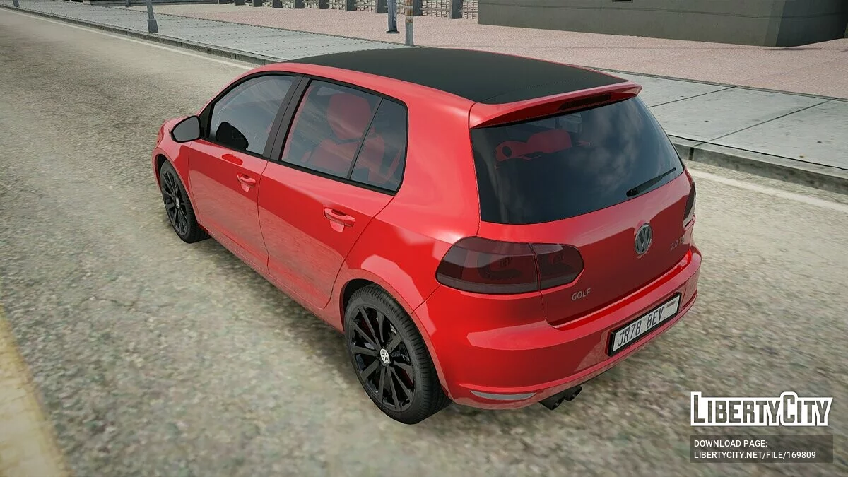 Volkswagen Golf VI 2 0 TSI / GTA San Andreas