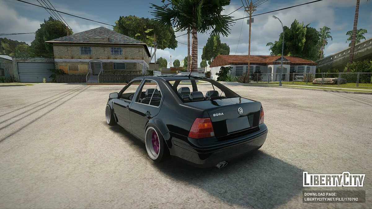 Volkswagen Bora HellaFlush / GTA San Andreas