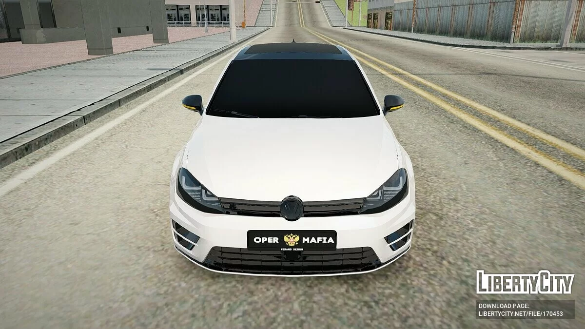 Volkswagen Golf R / GTA San Andreas