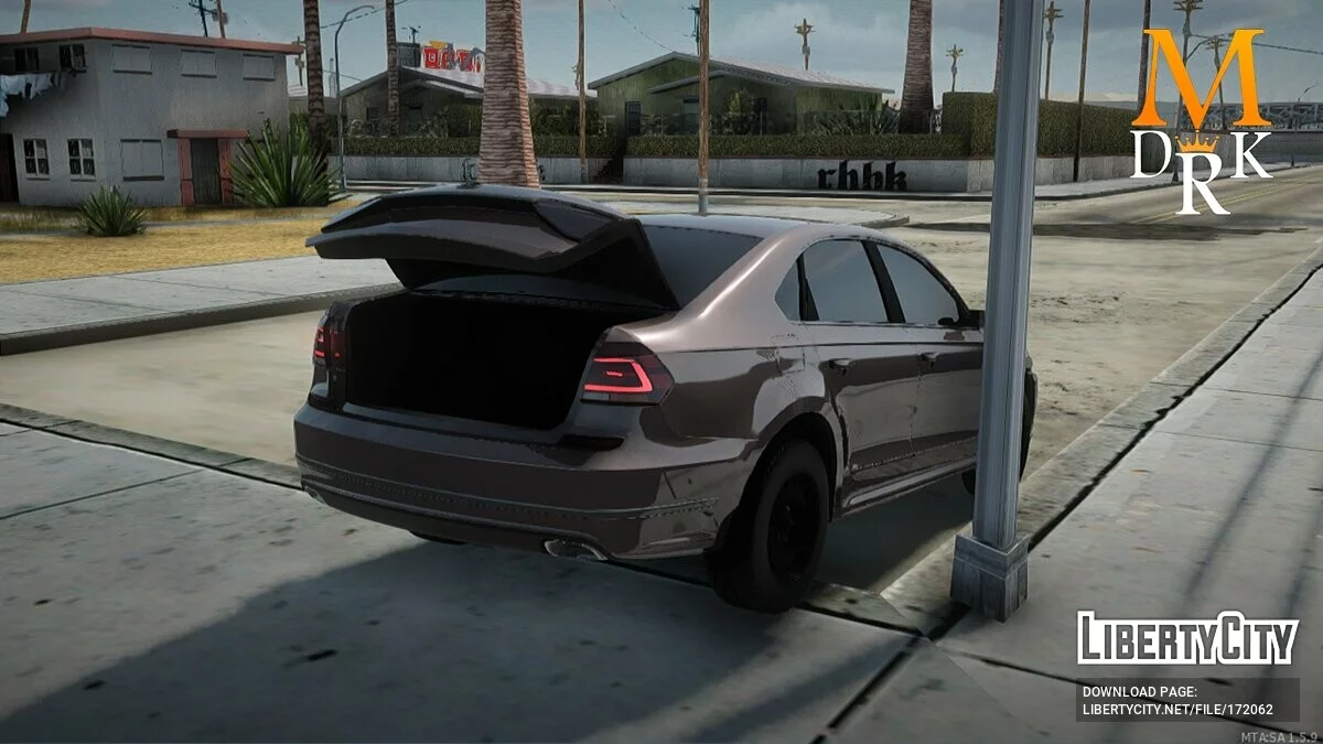 Volkswagen Passat 2016 / GTA San Andreas